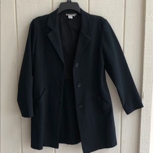 Black fabric jacket